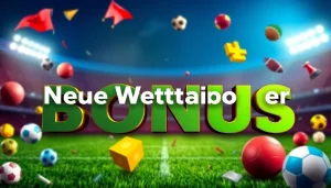 Discover exclusive neue wettanbieter bonus offers with vibrant sports visuals and trusted betting providers.