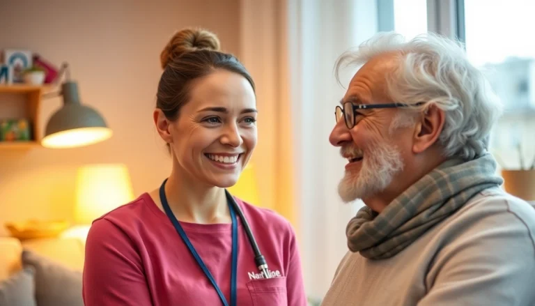 Pflegeberatung Köln: Eine kompetente Pflegeberaterin bietet Unterstützung und Informationen für Senioren.