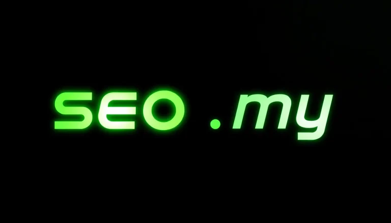 Designen Sie ein auffälliges Logo für SEO.my mit modernem Stil und kräftigen Grüntönen.