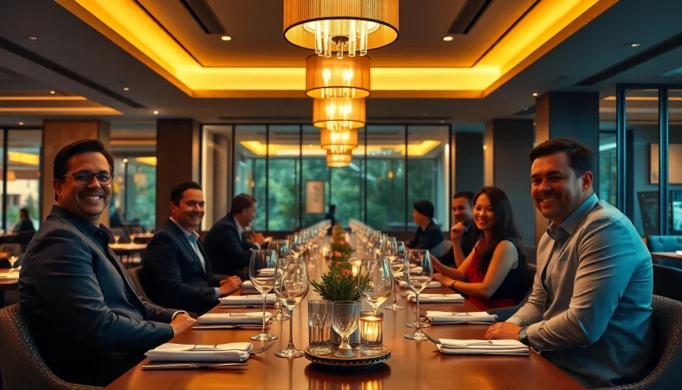 Headhunter Gastronomie vermittelt im stilvollen Restaurant ansprechend.