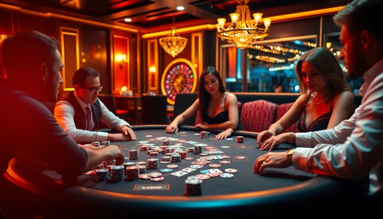 Experience the thrill of high-stakes poker at https://topclub.site/, showcasing dramatic casino elements and excitement.