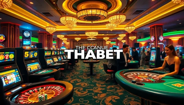 Thrilling casino experience at THABET with vibrant games and professional dealers.