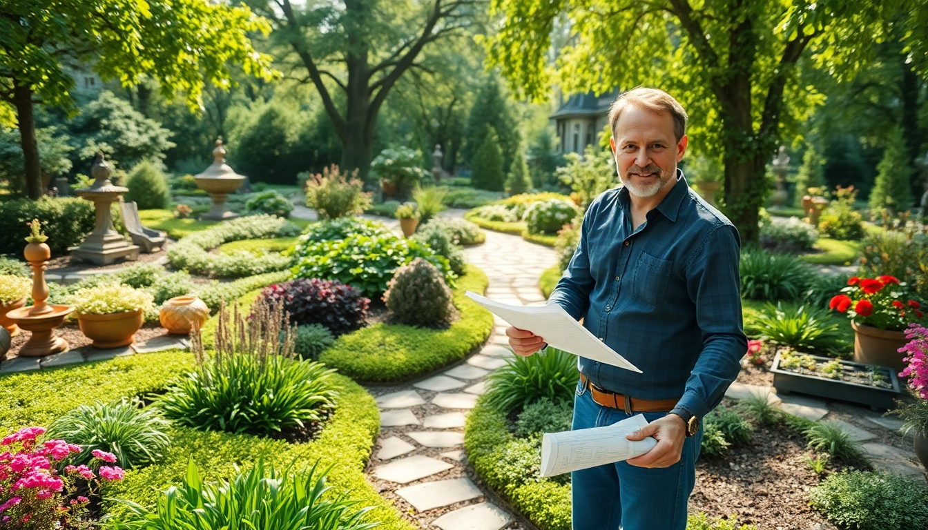 Gestaltung von Galabau München in einem blühenden Garten mit lebendigen Pflanzen und professioneller Ausführung.