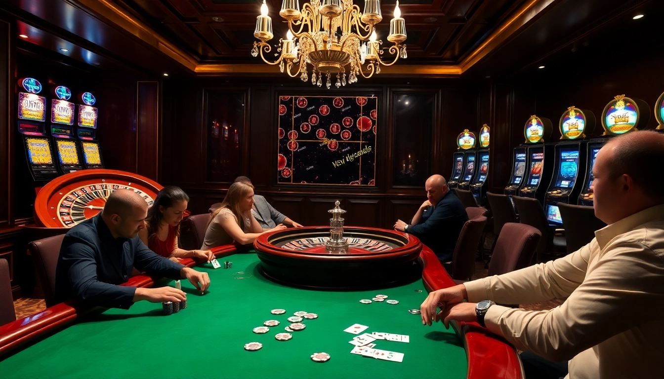 Experience high-stakes poker action at https://luck8.plus/ with vibrant tables and luxurious decor.