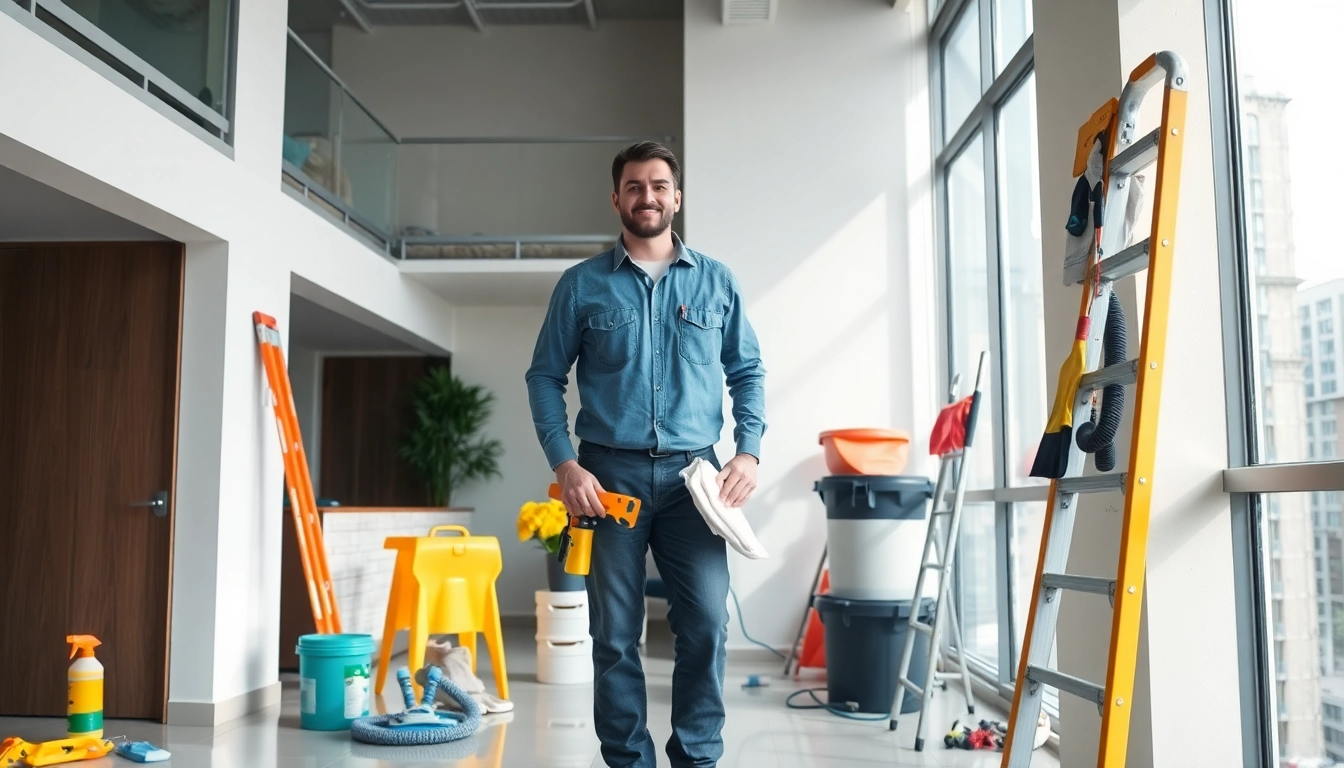 Hausmeisterservice München für Gebäudebewirtschaftung mit professionellen Werkzeugen und Geräten.