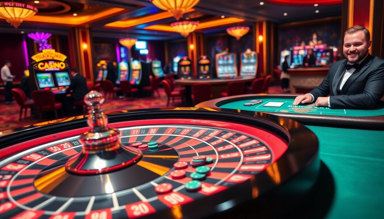Experience the excitement of gaming at https://ww88.cards/ with a vibrant roulette wheel and luxurious casino atmosphere.