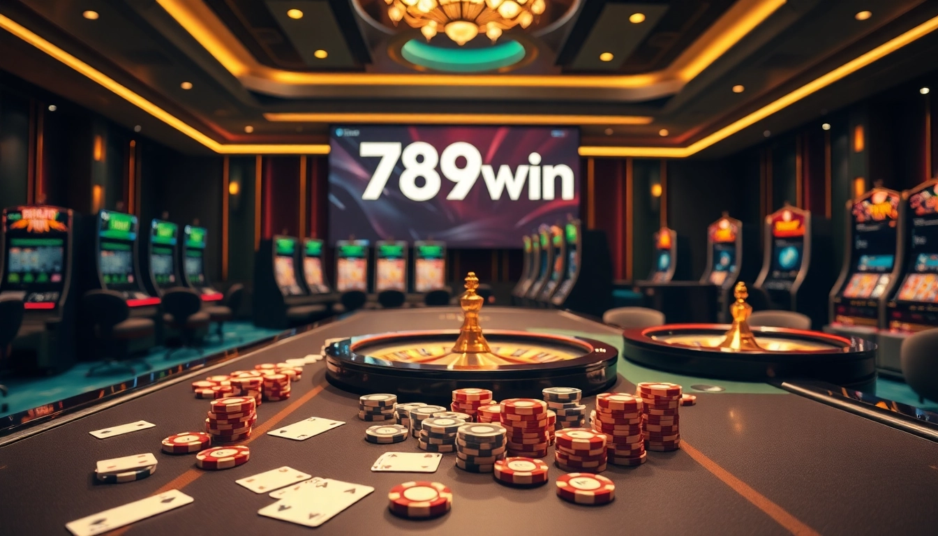 Experience the thrill of online gambling with 789win's luxurious casino scene, perfect for players.