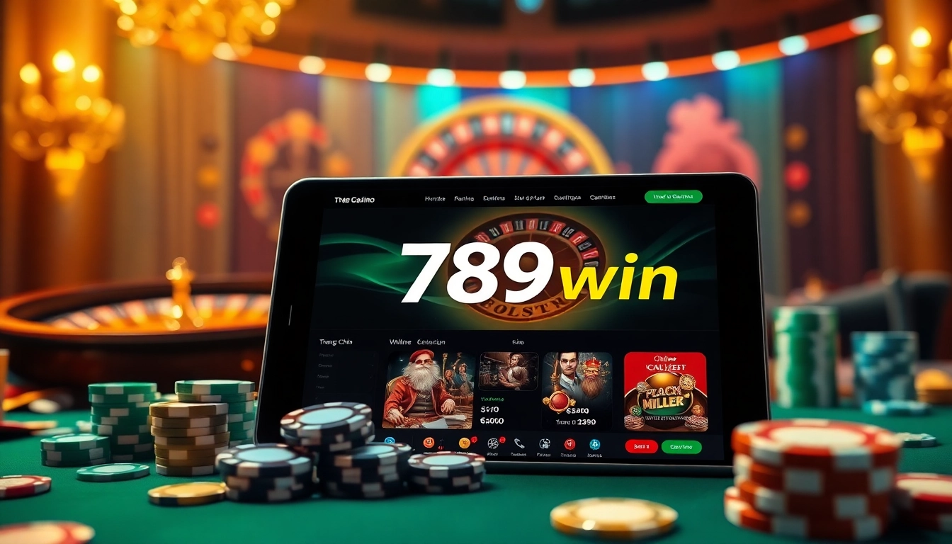Experience the online excitement of trang chủ 789win with vibrant gaming visuals and premium casino elements.