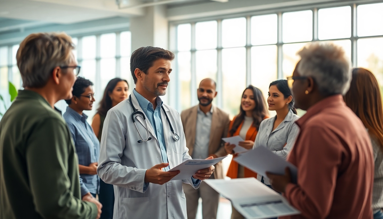 Erfahrene Beratung zu Gesundheitsratgeber Deutschland in einer modernen Klinik, vermittelt Vertrauen und Wohlbefinden.