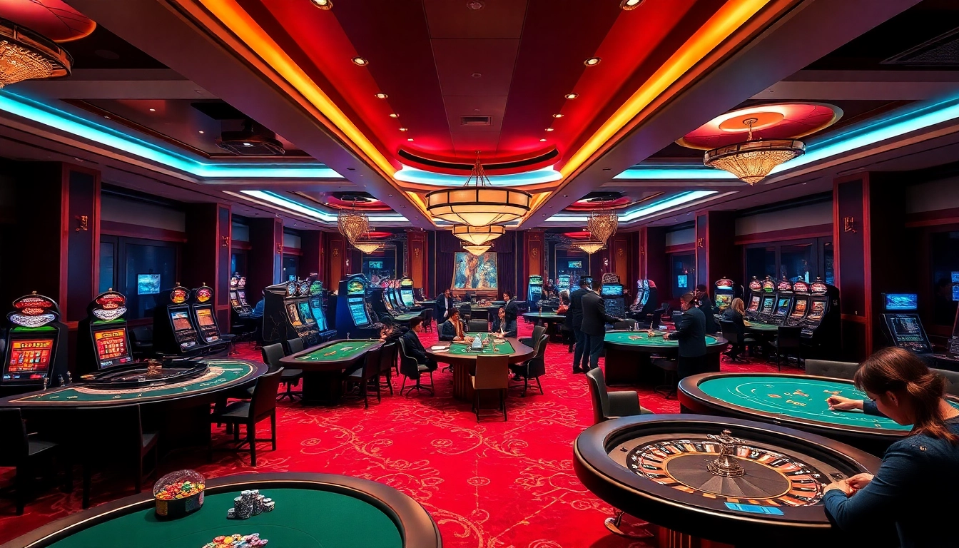 Play casino games at https://kjc.money/ while enjoying a luxurious gaming environment.
