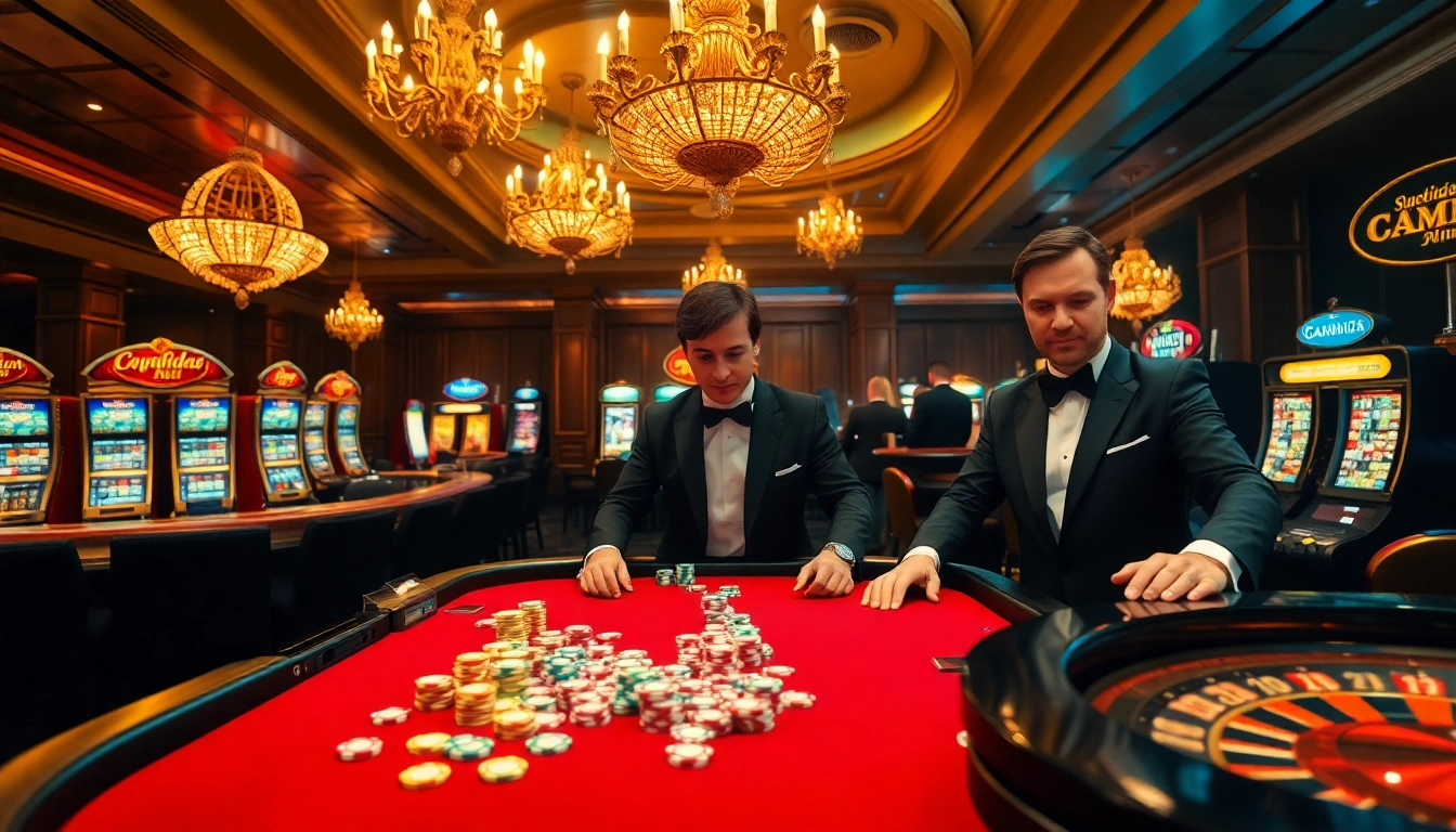 Engaging scene of gambling excitement with Spausdindame DTF Vilnius themed poker game.