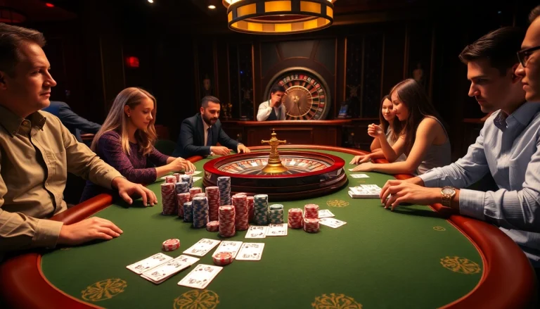 Gambler winning big at SC88 poker table, showcasing thrilling casino atmosphere