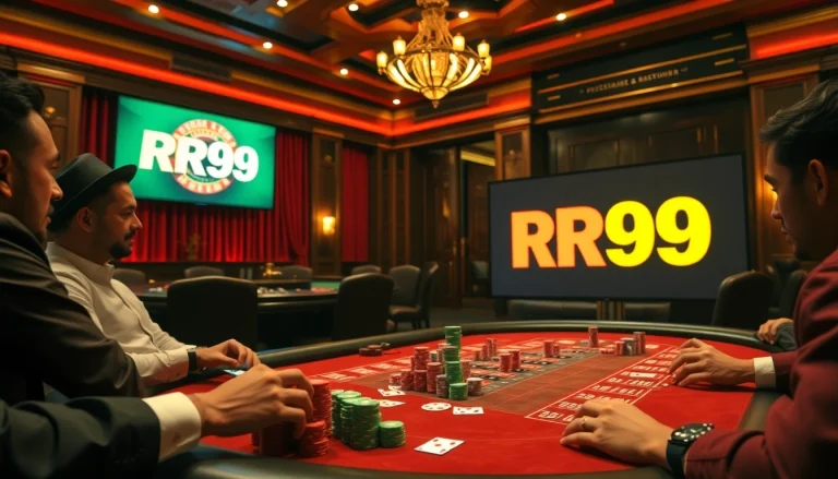 Engage in high-stakes poker at RR99, where excitement meets luxury in casino gaming.