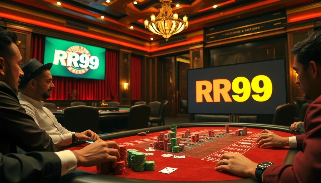 Engage in high-stakes poker at RR99, where excitement meets luxury in casino gaming.