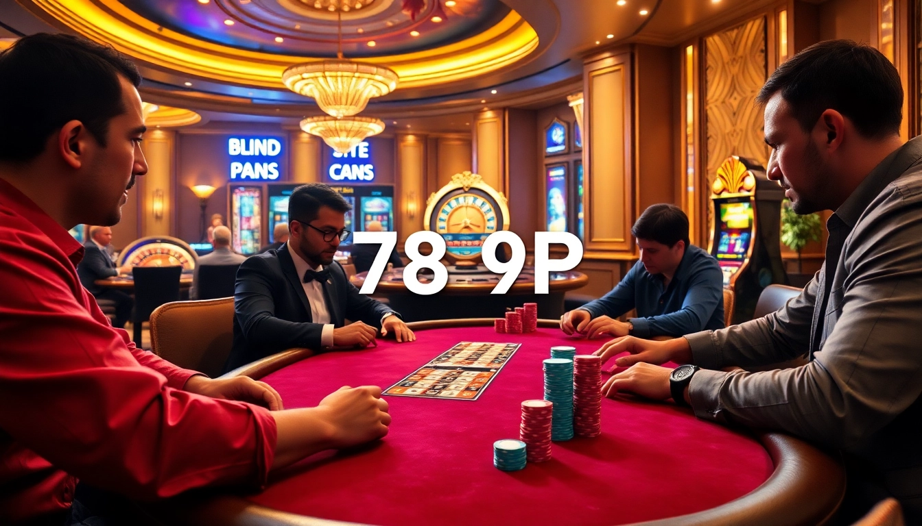 Play poker at 789P casino amidst vibrant chips and roulette excitement.