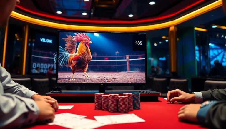 Experience trực tiếp đá gà with high-quality live streams and exciting betting action.