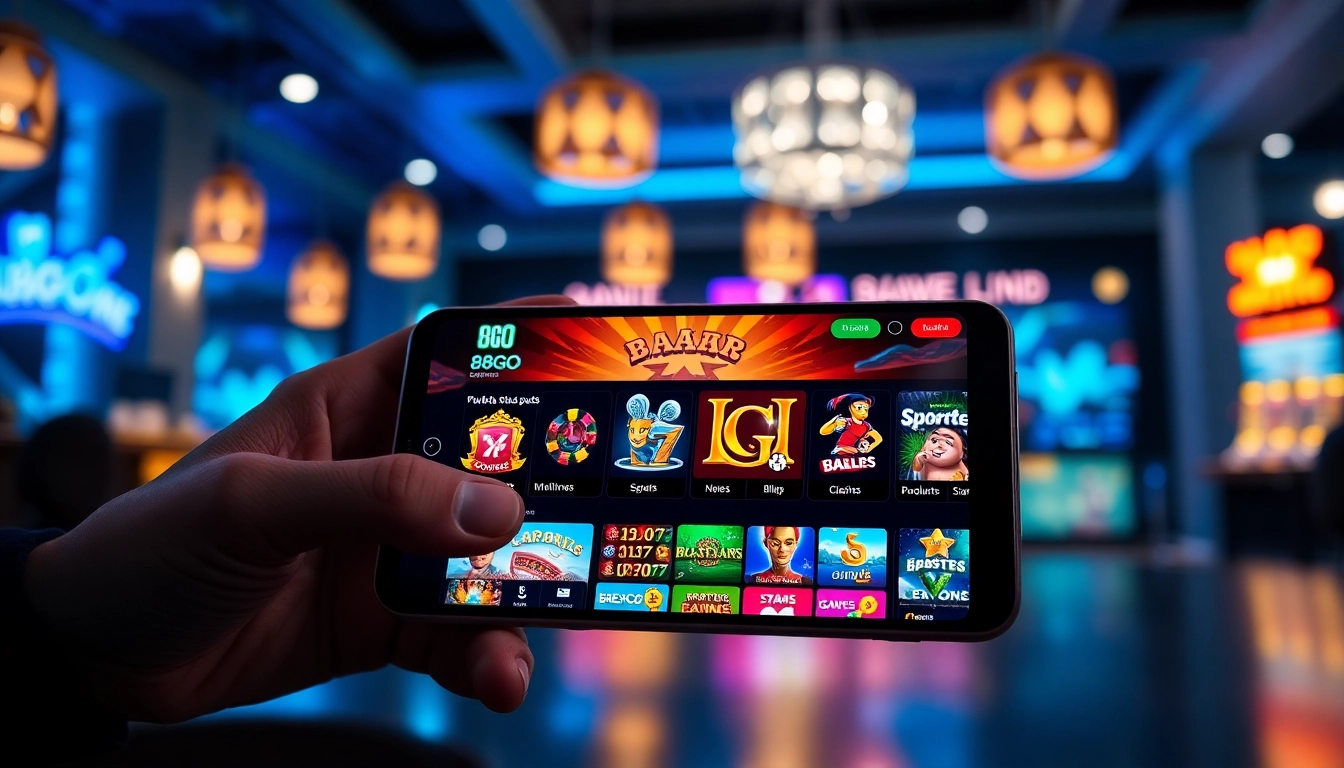 Experience 88GO's vibrant online gambling platform with engaging game interfaces and a modern design.