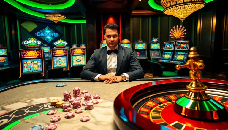 Experience thrilling gaming action at https://cm888.mobi/ with a professional dealer, vibrant slot machines, and excitement.