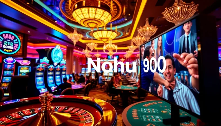 Experience the excitement of Nohu90 with captivating casino games and vibrant atmosphere.